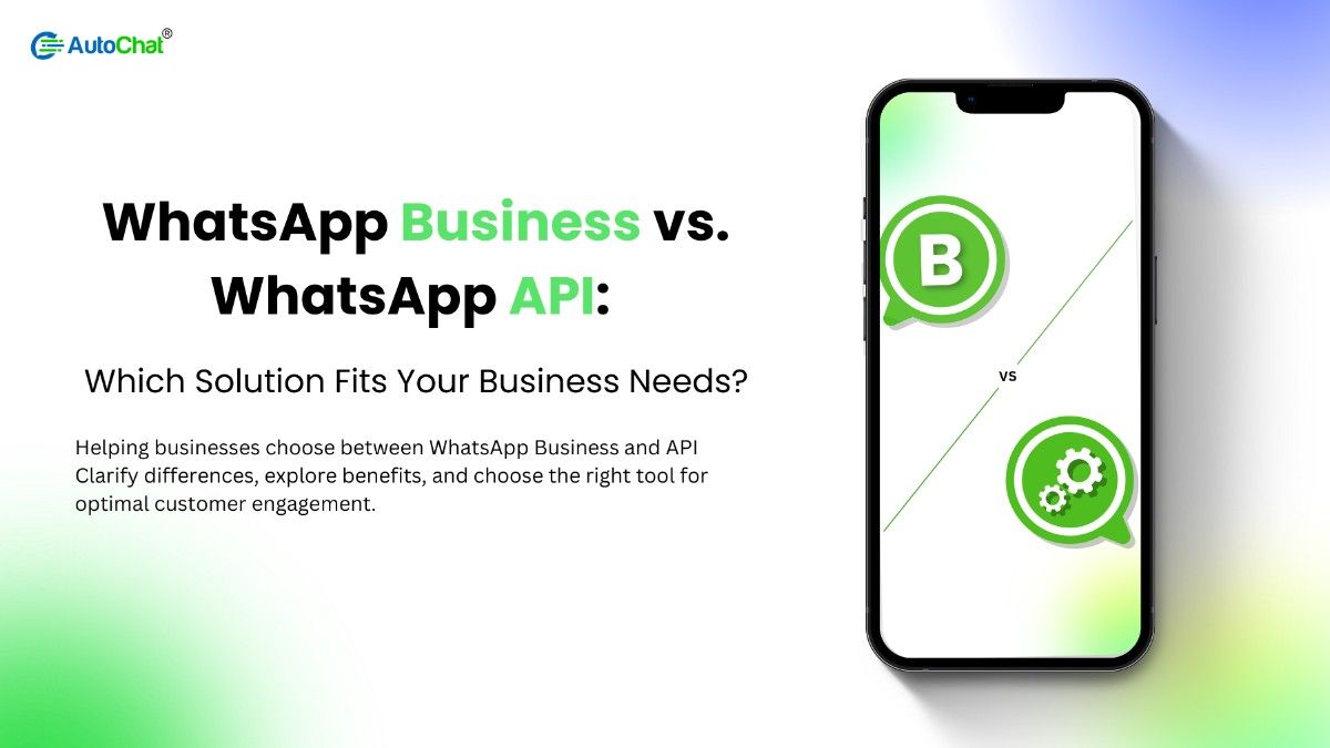 WhatsApp Business Vs WhatsApp API - AutoChat Blog